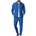 thumbnail image 1 of Cameland Men's Tracksuits Outfits Sweatsuits for Men Athletic Track Suits 2 Piece Set Full Zip Sweat Suits Jogging Suits, 1 of 5