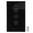 thumbnail image 2 of Smart WiFi Curtain Switch With Timing Panel, Remote Control And  Touch, Compatible WithAssistant, Easy Installation, For Home And Office, 2 of 8