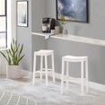 thumbnail image 1 of Hillsdale Tabouret de Bar Sans Dossier Fiddler, Blanc, 1 of 9