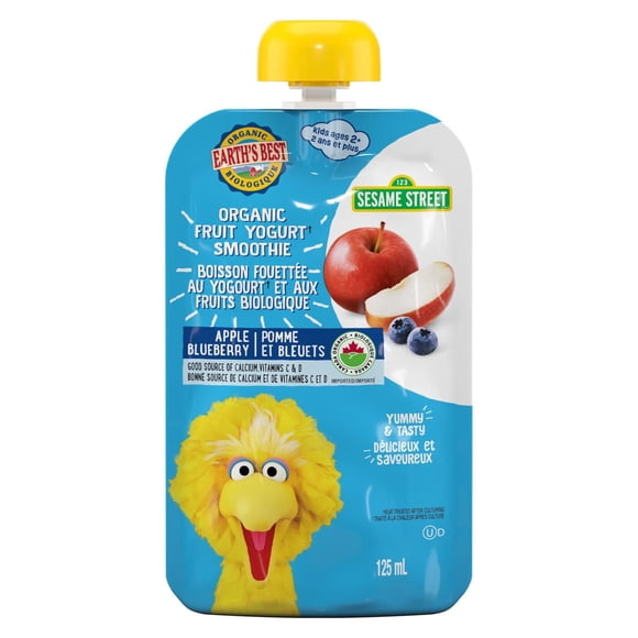 Earth's Best® Organic Fruit Yogurt Smoothie Apple Blueberry