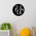 thumbnail image 4 of Horloge Murale Alimentée par USB, Horloge Numérique pour Salon, Blanche, 4 of 9