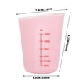 thumbnail image 3 of EGNMCR Kitchen Gadgets, Kitchen Essentials High Temperature Measuring Cup 125ml Cup With Visible Scale Baking Measuring Cup Double scale baking measuring cup, 3 of 4
