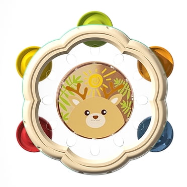 Kyusrd Toys Savings Items for Kids!Funs Hand Clapping Tambourine 0-12 Year Old Clapping Drum Ringing Puzzle Early Education Children's Percussion Instruments Baby Toys