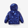 thumbnail image 3 of PatPat Kid Boy/Kid Girl Hooded Metallic Cotton-Padded Jacket, 3 of 6