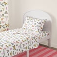 thumbnail image 2 of Mainstays Kids Microfiber Bed Sheet Set, Twin, Butterfly, 3 Pieces, 2 of 8