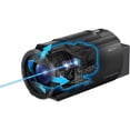 thumbnail image 2 of Sony FDR-AX43 Caméscope Handycam 4K Ultra HD avec Trépied + Trousse de Nettoyage + Ensemble d'Accessoires ZeeTech, 2 of 5