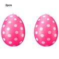 thumbnail image 2 of ZheElen 2pcs/set Easter Inflatable Easter Eggs Cheerful made of Atmosphere Party Inflatable Balloons Gardens, 2 of 6