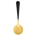 thumbnail image 4 of Serving Spoons, Serving Spoon, Stainless Steel Durable Household Soup Spoon Cafe for Camping Restaurant Kitchen Use, 4 of 8