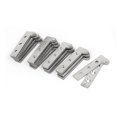 thumbnail image 1 of Unique Bargains Cabinet Door Box Stainless Steel Inset Offset Pivot Hinge 64mm x 21.5mm 15PCS, 1 of 1