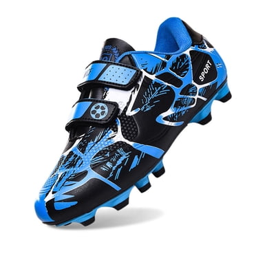 Bottes de Football pour Garçons Chaussures d'Entraînement Unisexes Chaussures d'Extérieur Non Athlétiques pour Enfants Crampons de Sport pour Jeunes