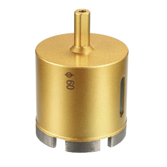 Unique Bargains 60mm Dry/Wet Diamond Core Drill Bit for Granite Concrete Brick Block Masonry