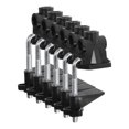 thumbnail image 1 of Luxshiny 6Pcs Versatile Metal Desk Light Clamp Holder Black for Desk Lamp Mount and Work Setup, 1 of 7