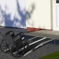 thumbnail image 2 of HOMCOM Rampe de Fauteuil Roulant 6 Pi Trottinette Mobilité Antidérapante Superposition, 2 of 10