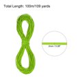 thumbnail image 2 of Uxcell Elastic Cord Heavy Stretch String Rope for Crafting DIY Sewing Hook Straps Camping Tie Down Strap Lawn Green 2mm x 100m, 2 of 5