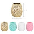 thumbnail image 3 of Harpily Pencil Barrel Creative Resin Pen Holder Pineapple Shape Handicraft Storage Box Student Teacher Desk Desk Pen Holder Decorative One Size Multi-Color, 3 of 4