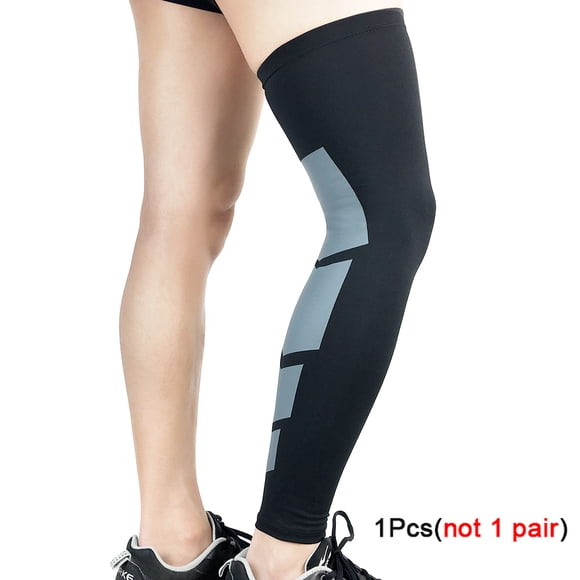 Fortune 1 Piece Super Elastic Basketball Leg Warmer Calf Thigh Compression Sleeves Knee Brace