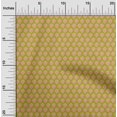 thumbnail image 1 of oneOone Silk Tabby Fabric Floral & Flying Swan Block Print Sewing Fabric BTY 42 Inch Wide, 1 of 4