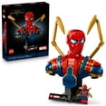 thumbnail image 1 of LEGO Marvel Le Buste d’Iron Spider-Man, Ensemble de Construction à Collectionner pour Adultes 76326, 1 of 7