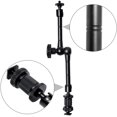 thumbnail image 5 of WANBY 11 Inch Articulating Friction Magic Arm Adjustable w/Hot Shoe Mount 1/4'' Tripod Screw for DSLR Camera Rig, LCD, 5 of 5