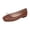 Brown, variant on Commforr Womens Dress Shoes Womens Flats Mary Jane Shoes Women Casual Shoes Women Work Shoes Women Women's Round Toe Ballet Flats Comfortable Bow Dressy Flats Shoes for Women Green 5