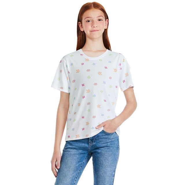 GEORGE PL T-Shirt GR SS AOP