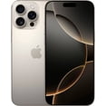 thumbnail image 1 of Refurbished Apple iPhone 16 Pro Max A3084 - eSIM ONLY - (Fully Unlocked) 256GB Natural Titanium (Grade B), 1 of 1