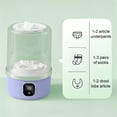thumbnail image 4 of CaiYueKe Portable Mini Washing Machine, Compact Washer for Underwear Socks, USB Rechargeable Foldable Laundry Tool, Travel Apartment Small Load Washer, Quiet Electric Spin Dryer, 4 of 7