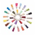 thumbnail image 1 of Thinsony 100pieces Keychain Tassel Versatile And Stylish Fringe Accessories Gifts AssortedColor-Silver 1Set, 1 of 6