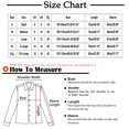 thumbnail image 2 of Nouveaux Hauts pour Femmes 2023 en Liquidation Décontracté à Manches Longues Ouvert à Boutons Col Rond Coupe Ample Tunique Plissée Chemise Blouse d'Halloween Hauts Costumes d'Halloween pour Femmes, 2 of 4