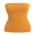 thumbnail image 3 of CHUANK Women‘s 2-Pack Basic Solid Stretchy Cotton Long Bandeau Tube Top, 3 of 5