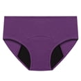 thumbnail image 4 of MeetoTime 3 Pack Womens Panties Stretchy Soft Full Coverage Briefs Comfortable Mid-Waist Underwear, 4 of 8