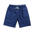 thumbnail image 1 of Diufon Men's Athletic Shorts Cotton Linen Drawstring Waisted Outdoor Sport Shorts Spring Summer Shorts with Pockets, 1 of 6