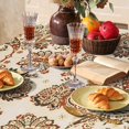 thumbnail image 3 of Paisley Tablecloths,Figured Brown Paisley Tablecloth Rectangle 60 x 84,Wrinkle Resistant and Washable Bohemian Tablecloth,Perfect for Kitchen Dinner,Party,Family Gathering,Festive Dinner, 3 of 5