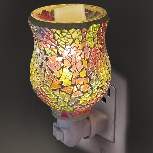 sharprepublic Melt Warmer Lamp Usplug Creative Decor Mosaic Night Light for B