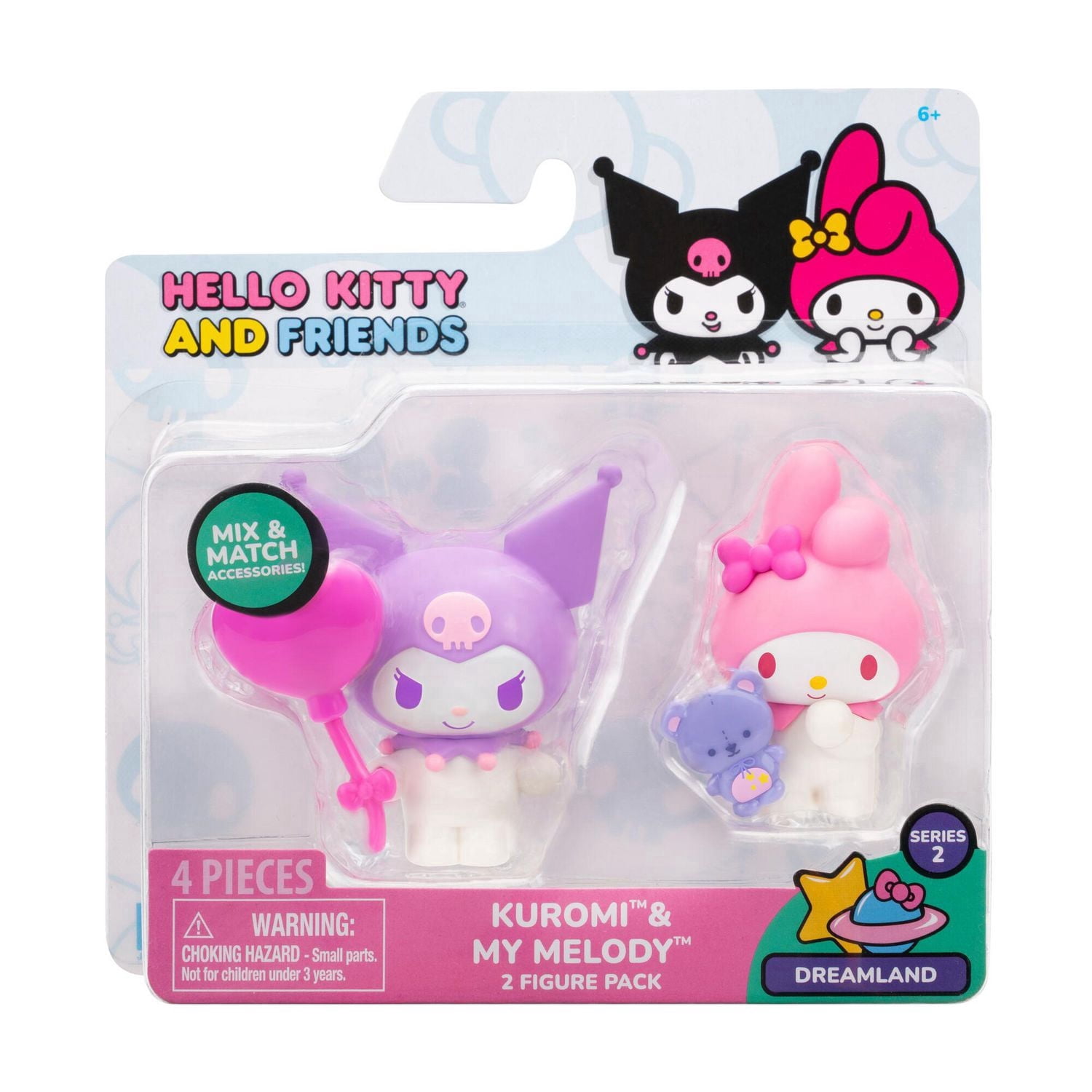 Hello Kitty and Friends 2" - Dreamland: My Melody & Kuromi