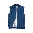 thumbnail image 1 of Ceisia Gilet Sans Manches Décontracté en Nylon pour Homme, Coupe Régulière, Col Montant, Fermeture Éclair Intégrale, Cadeau, 1 of 3