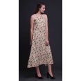thumbnail image 3 of Bimba Robe Longue Décontractée à Dos Nu à Col Licou pour Femmes, Robe de Plage Imprimée - Xxx-Grand, 3 of 6