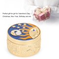 thumbnail image 4 of Storage Box Vintage Ornament Case Trinket Gift Treasure Box Retro Creative Packing Box Storage Container Decoration Treasure Chest Box Antique Storage Boxes Organizers, 4 of 8