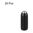 thumbnail image 3 of Unique Bargains Ball Point Set Screws, M4 x 12mm High Carbon Steel Metric Spring Hex Socket Grub Screw 20 Pack, 3 of 7