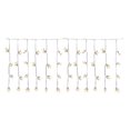 thumbnail image 1 of Danson Décor Glacons 100 DEL Étoiles Rideau Lumineux, Blanc Chaud, 1 of 4