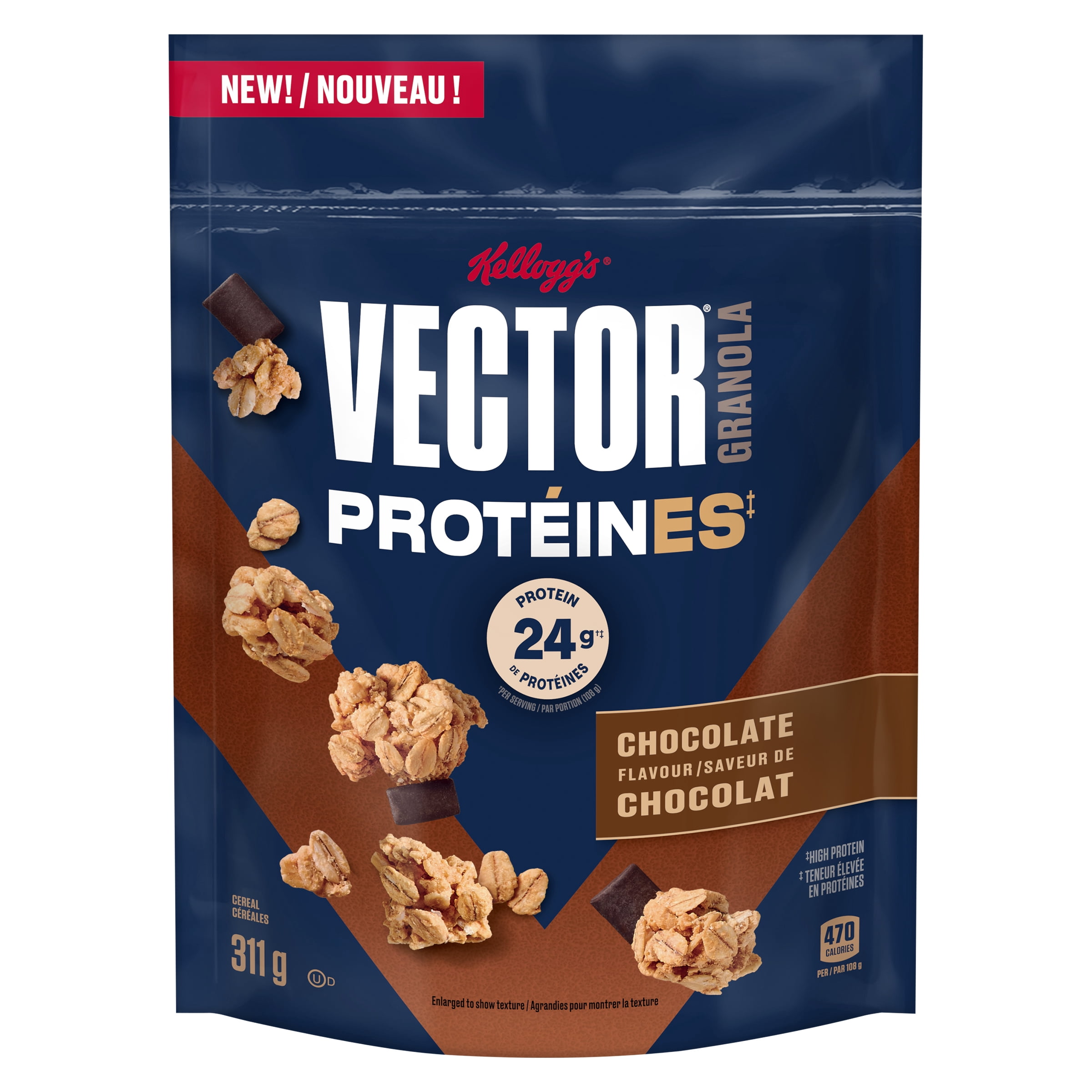 Kellogg's® Vector® Chocolate Flavour Granola 311 g