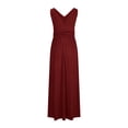 thumbnail image 4 of UPPADA Robe Grande Taille pour Invitées de Mariage pour Femmes, Manches Courtes, Robe de Bal de Mariage, Robe de Bal Formelle, Robe Longueur au Sol, Robe Cocktail, Robe Portefeuille Formelle de Mariage, Liquidation en Liquidation, 4 of 6