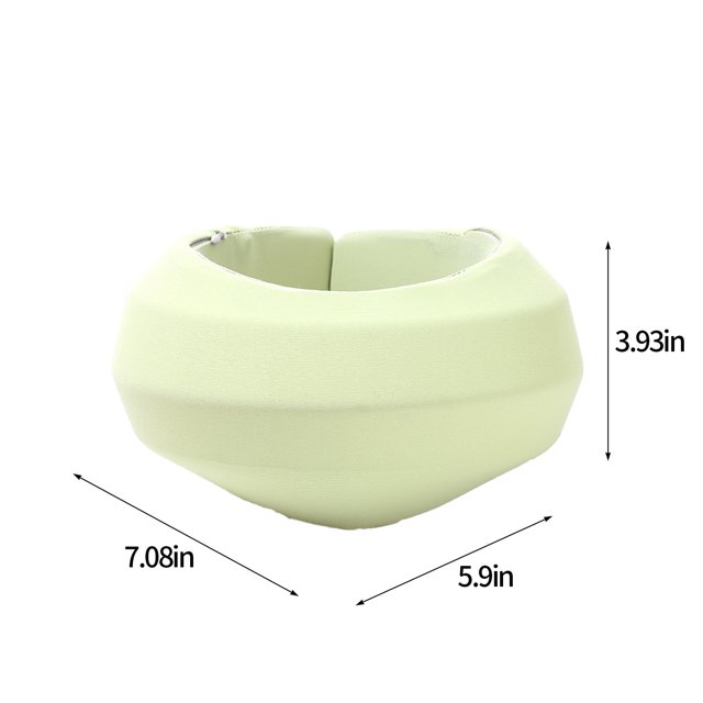 Clearance! Rewenti Portable Space Memory Foam Neck Support Case- Neck Brace for Support-Cervical Neck Brace for Snoring