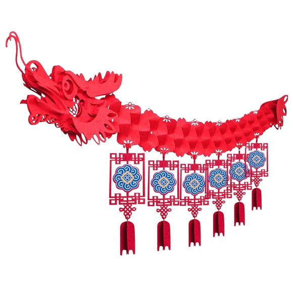 Product category Party Flag Balloon Set Product title Chinese Year Ceiling Decorations 2024 Chinese Year Party Supplies Year Decorations For Restaurant Party Home