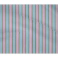 thumbnail image 3 of oneOone Tissu en Coton Flex Multicolore à Rayures Imprimé au Mètre 40 Pouces de Large, 3 of 3