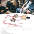 thumbnail image 3 of Electric Guitar Wiring Harness Kit,  Compatibility Electric Guitar Wiring Harness Prewired Kit 3 Way Toggle Switch  for Home, 3 of 7