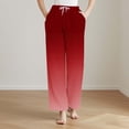 thumbnail image 1 of Pisexur Pantalon de Pyjama pour Femmes Doux Confortable Bas de Détente et de Nuit pour Femmes Rouge #02,TG, 1 of 8