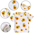 thumbnail image 2 of Qudderr T-Shirt à Manches Courtes pour Garçons 1-6 Ans Imprimé Col Rond T-Shirts en Coton pour Garçons, 2 of 9