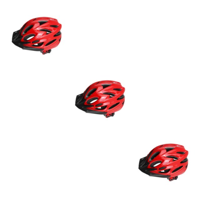 ZheElen PC Confortable Vélo pour Hommes - Léger Résistance à l'Air Réduite Résistance aux Impacts Réglable Sans Fardeau Conduite Rouge 3Ensemble