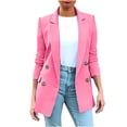 thumbnail image 1 of Timegard Womens Jackets Plus Size Button Work Jackets Business Casual Fitting Slim Comfy Suit Jacket, 1 of 6